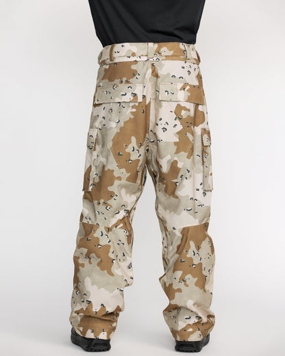 Men's Nwrk Baggy Pants-Camouflage-Volcom