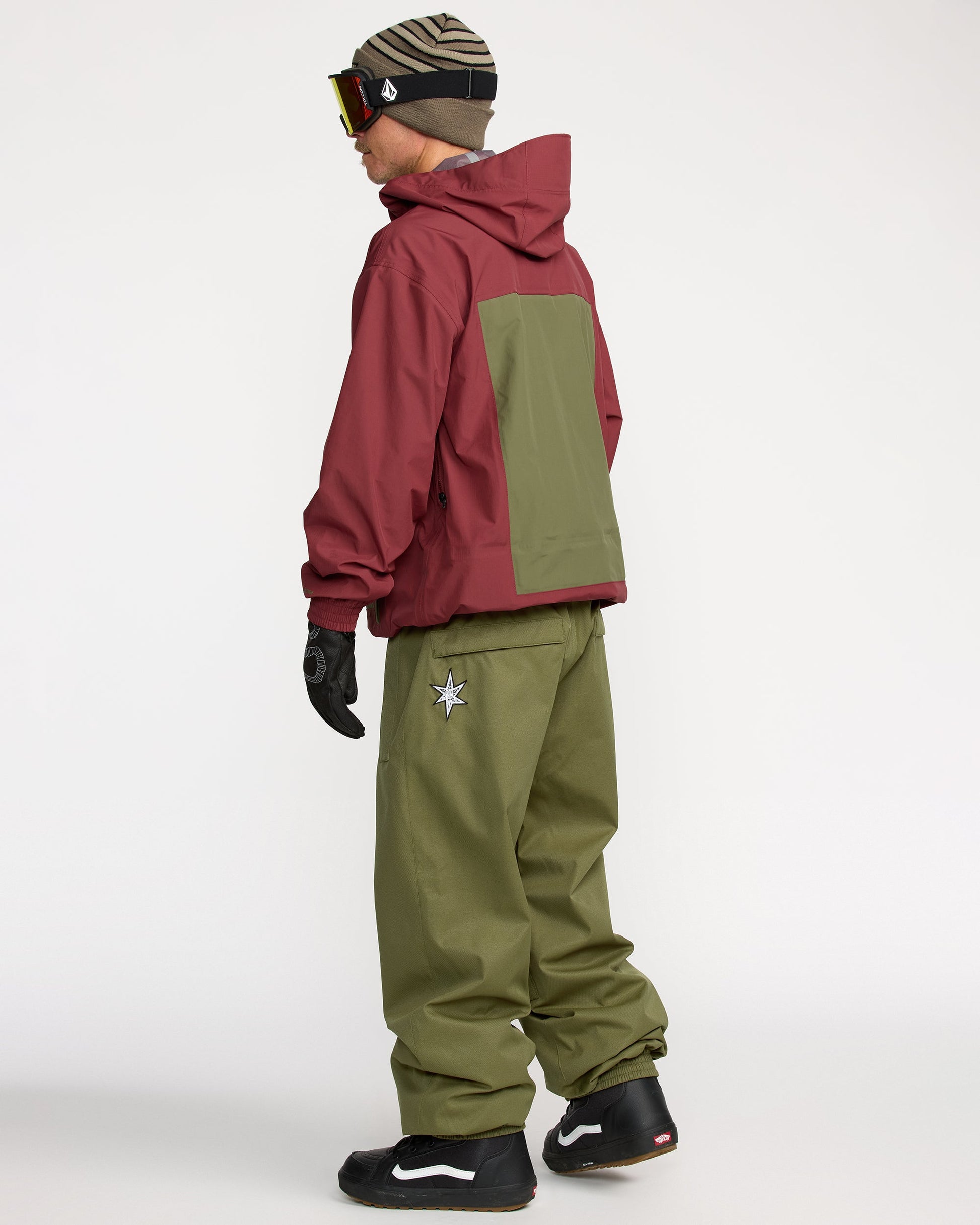 Volcom Men's Arthur 20K Pants Dark Olive