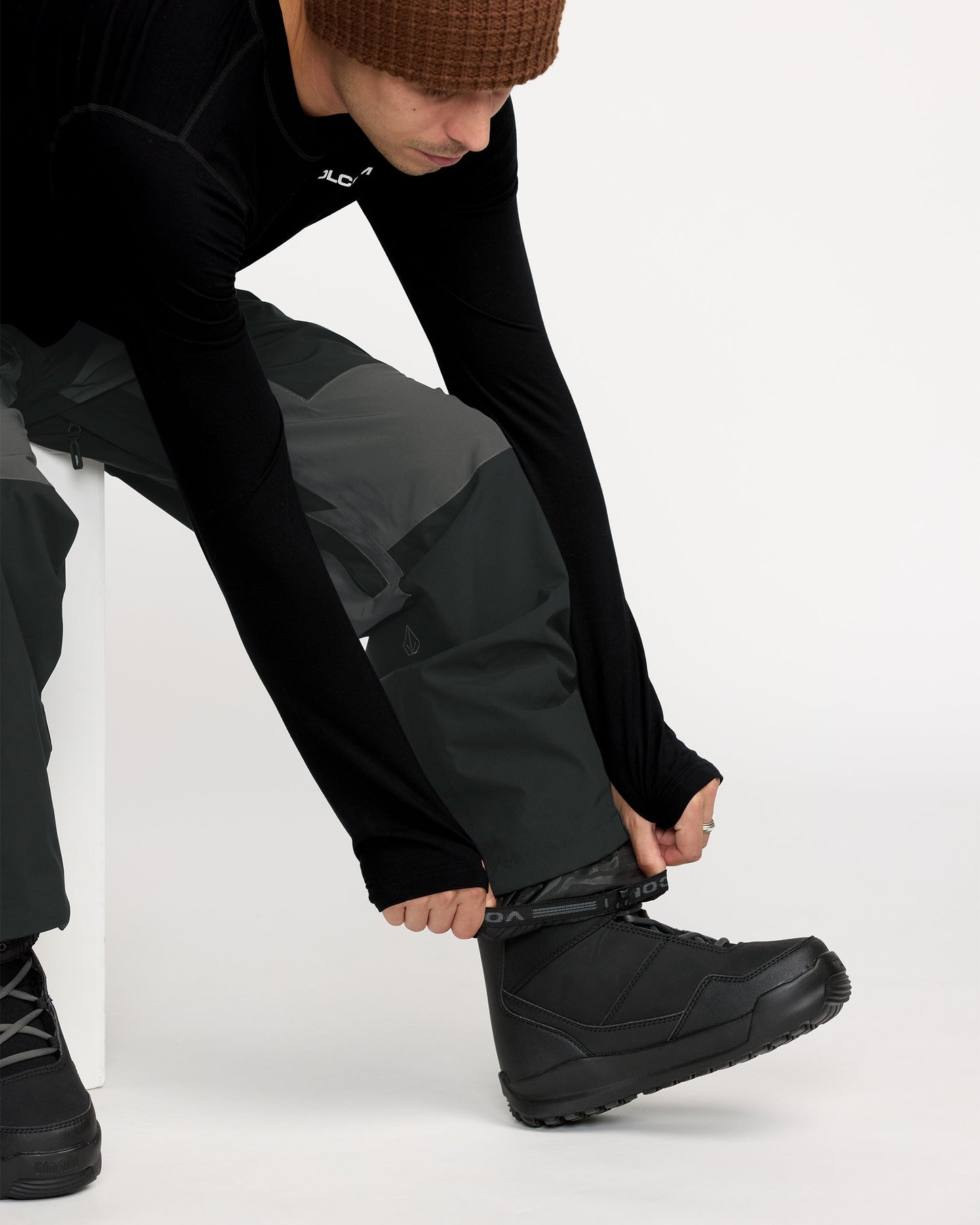 Men's Rnge Stretch 30K Pant-Black-Volcom