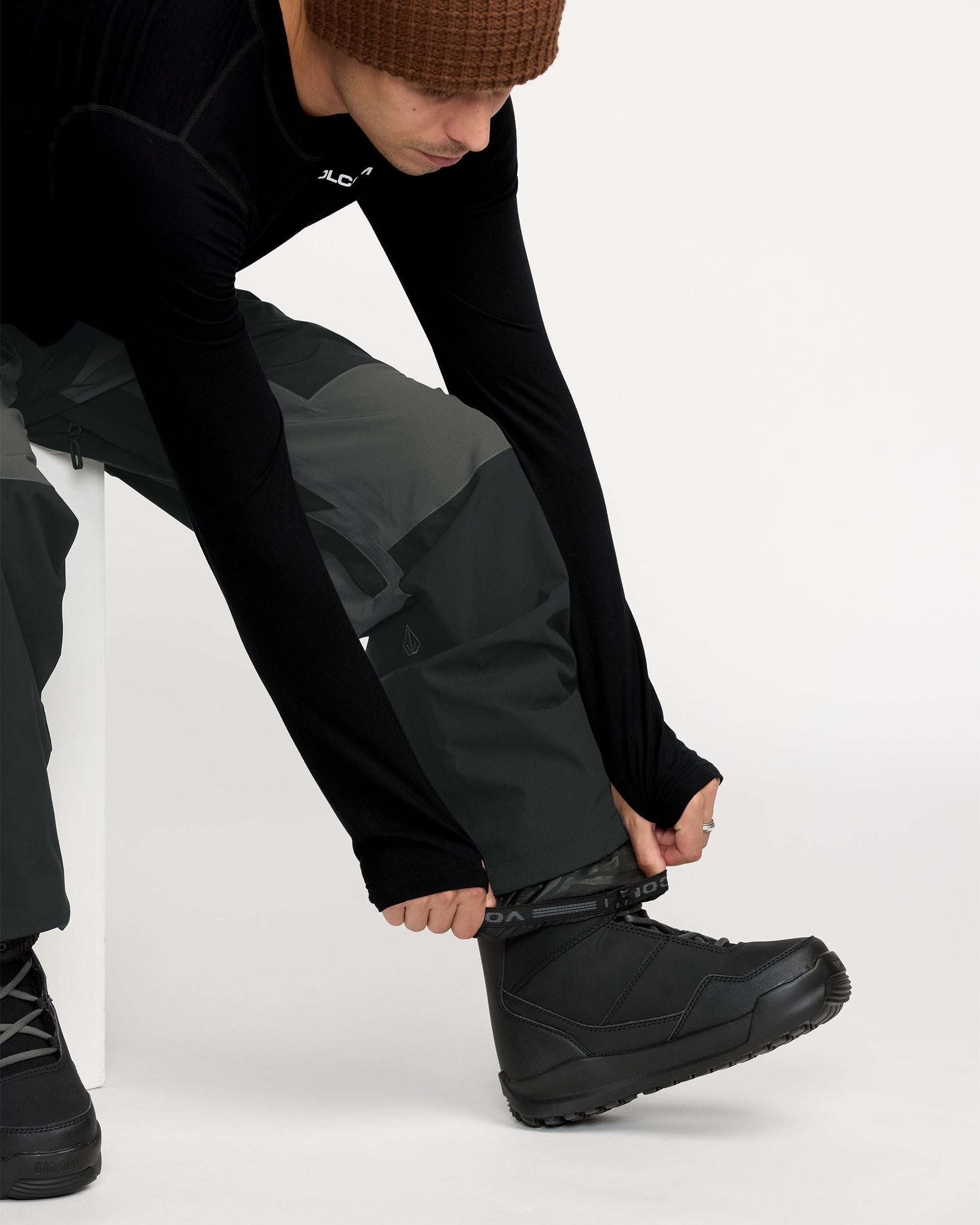 Men's Rnge Stretch 30K Pant-Black-Volcom