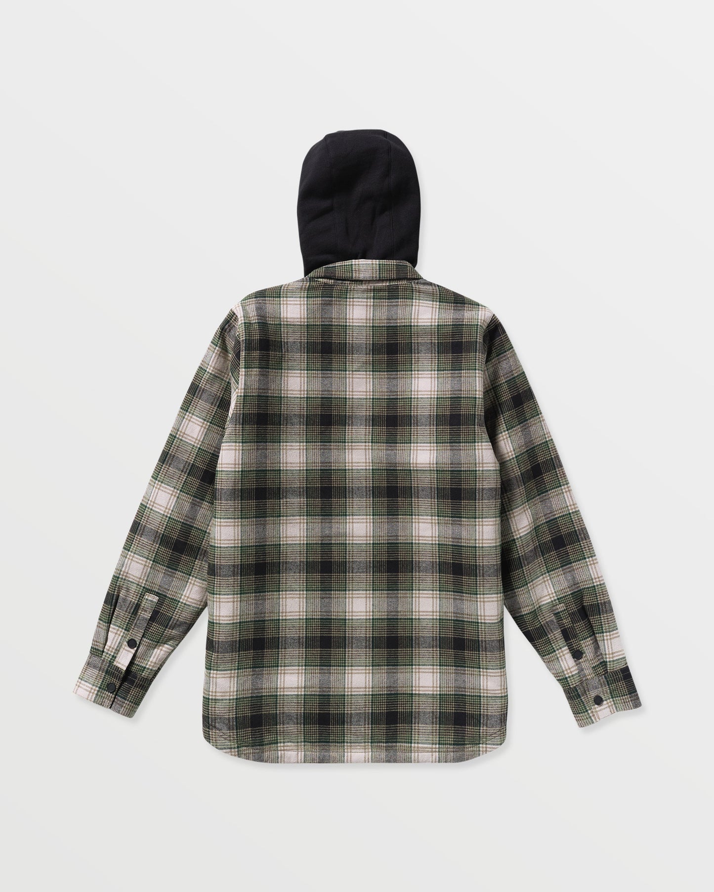 Men's Kenson Insulated Flannel-Black Green-Volcom