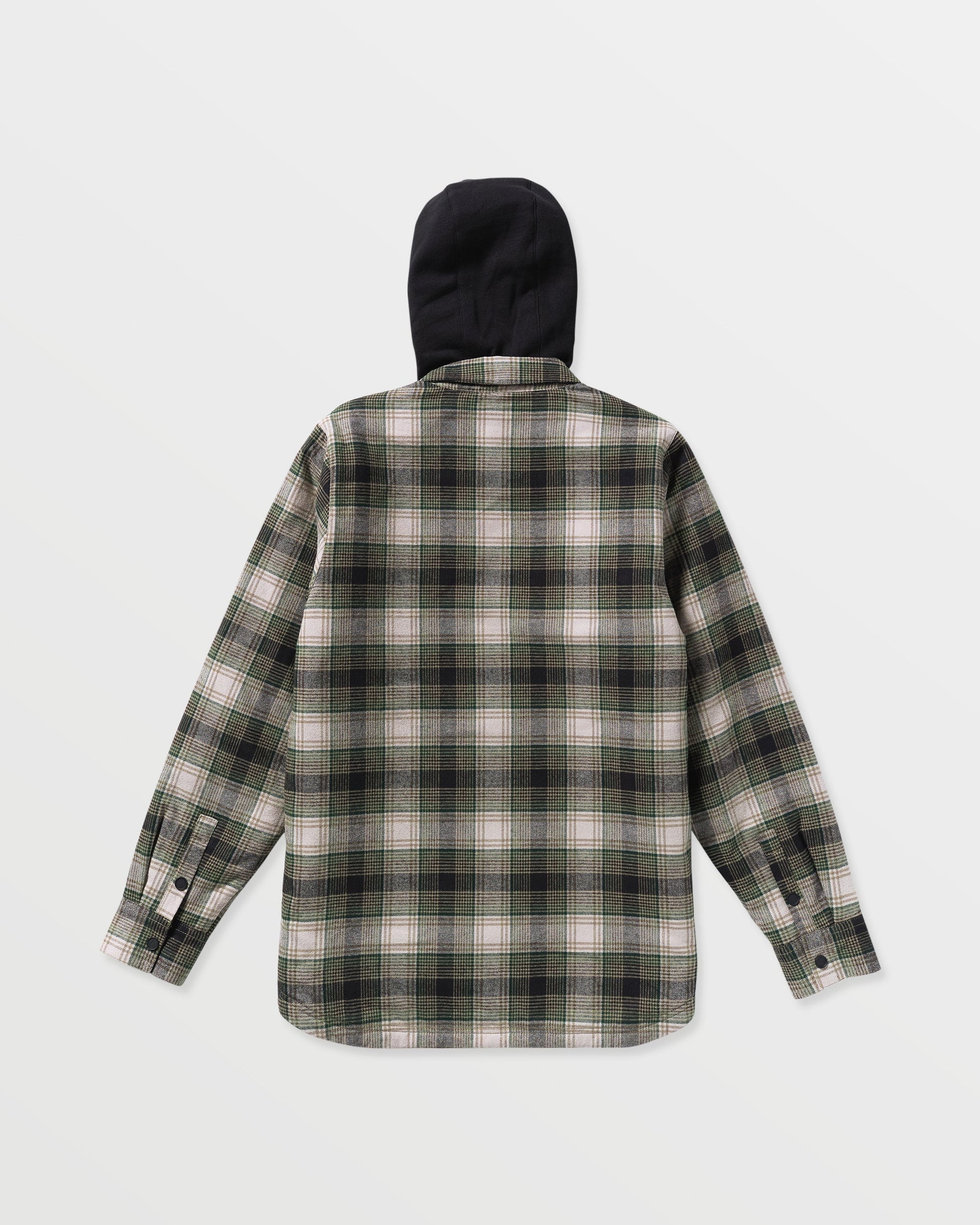 Men's Kenson Insulated Flannel-Black Green-Volcom