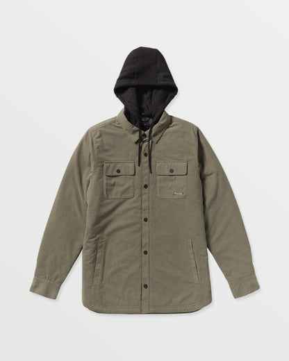 Men's Kenson Insulated Flannel-Military-Volcom