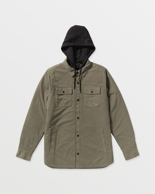 Men's Kenson Insulated Flannel-Military-Volcom