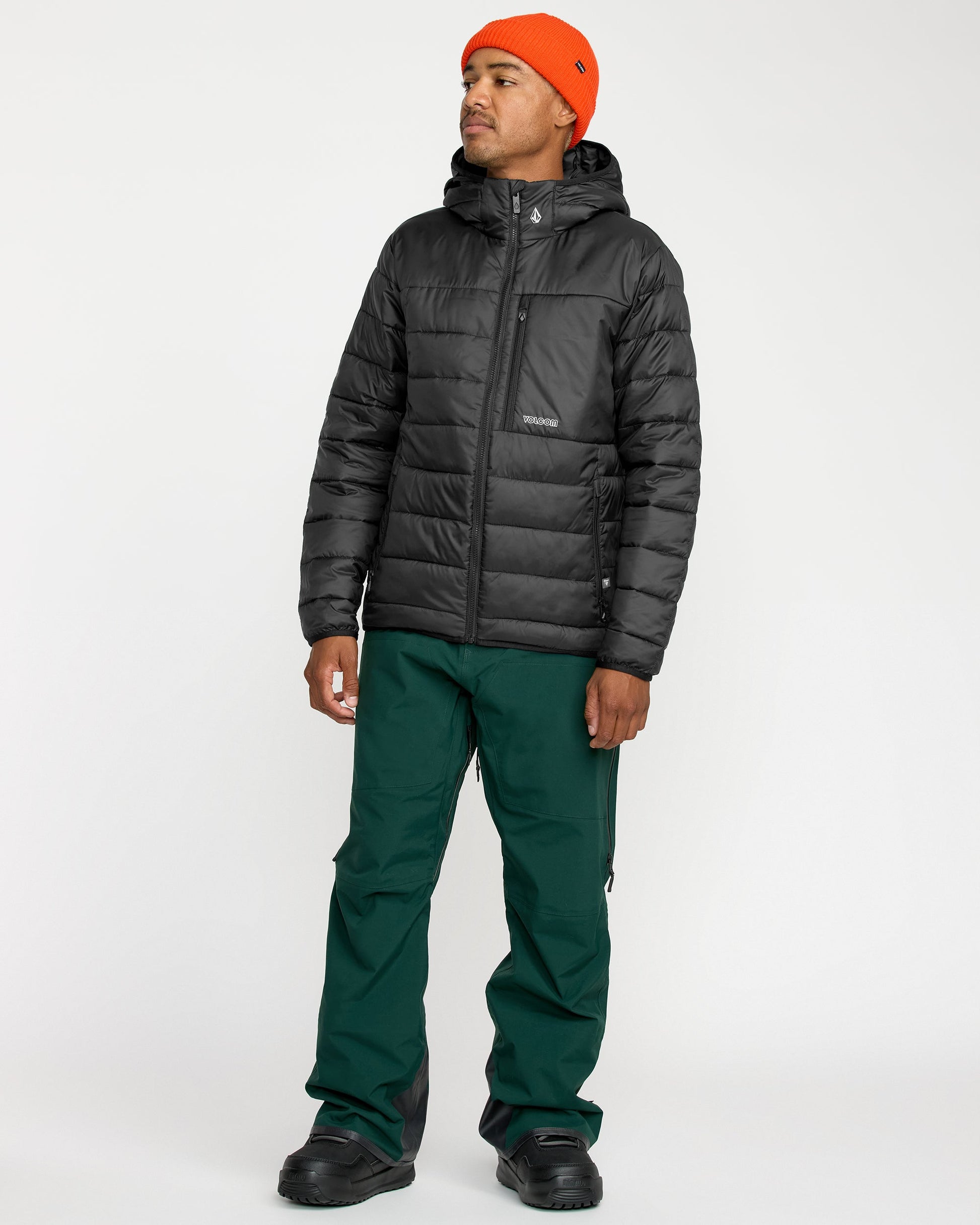 Men's Puff Puff Hooded Jacket