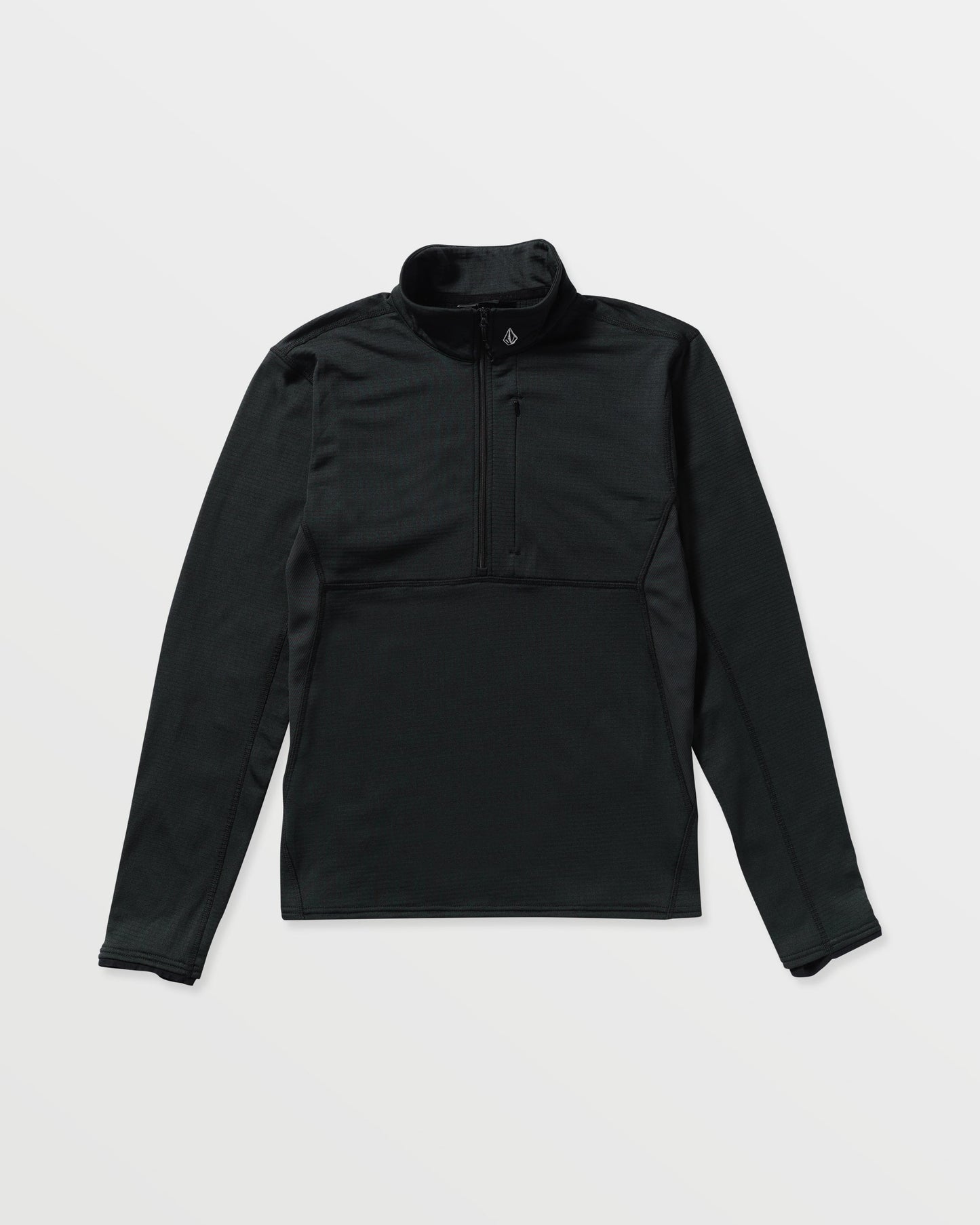 Men's Gridlock Mockneck-Black-Volcom