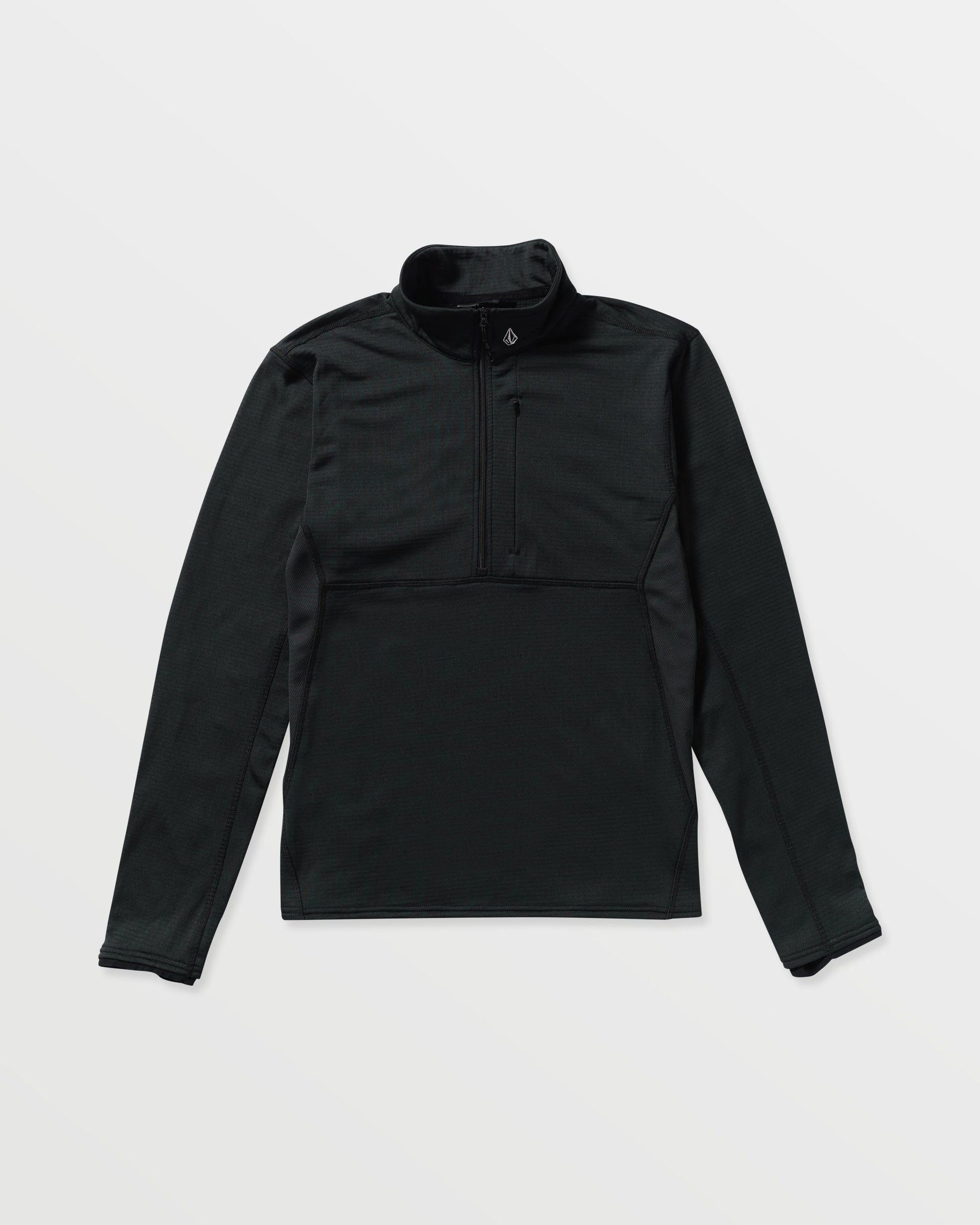Men's Gridlock Mockneck-Black-Volcom
