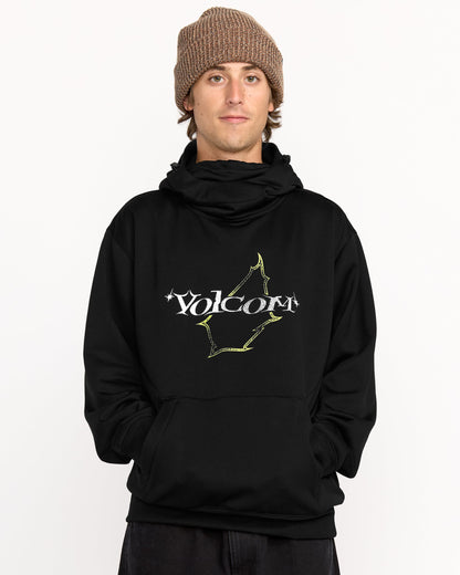 Men's Hydro Riding Hoodie-Black-Volcom