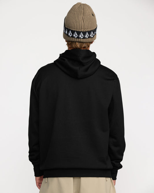 Men's Hydro Riding Hoodie-Black-Volcom