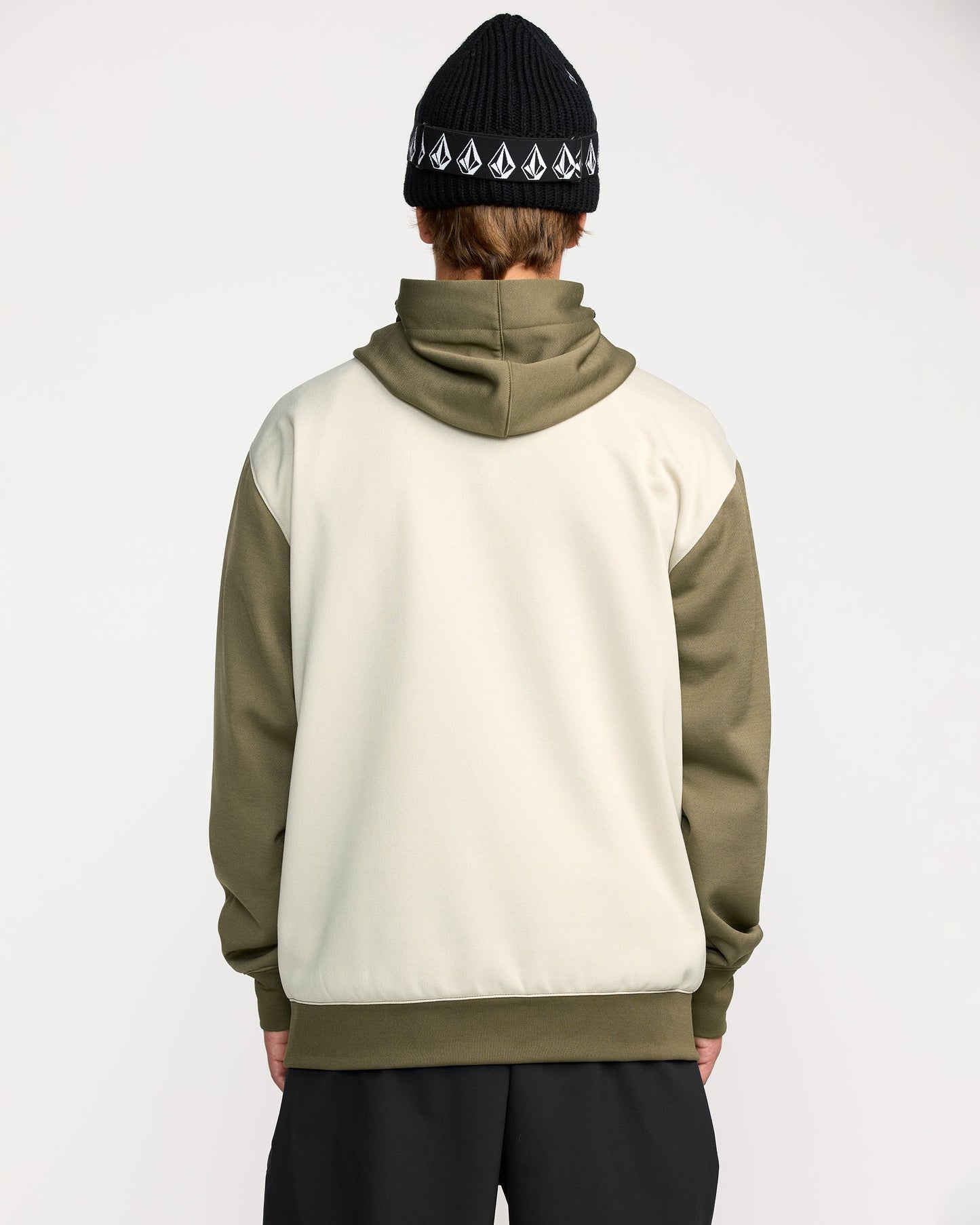 Men's Hydro Riding Hoodie-Military-Volcom