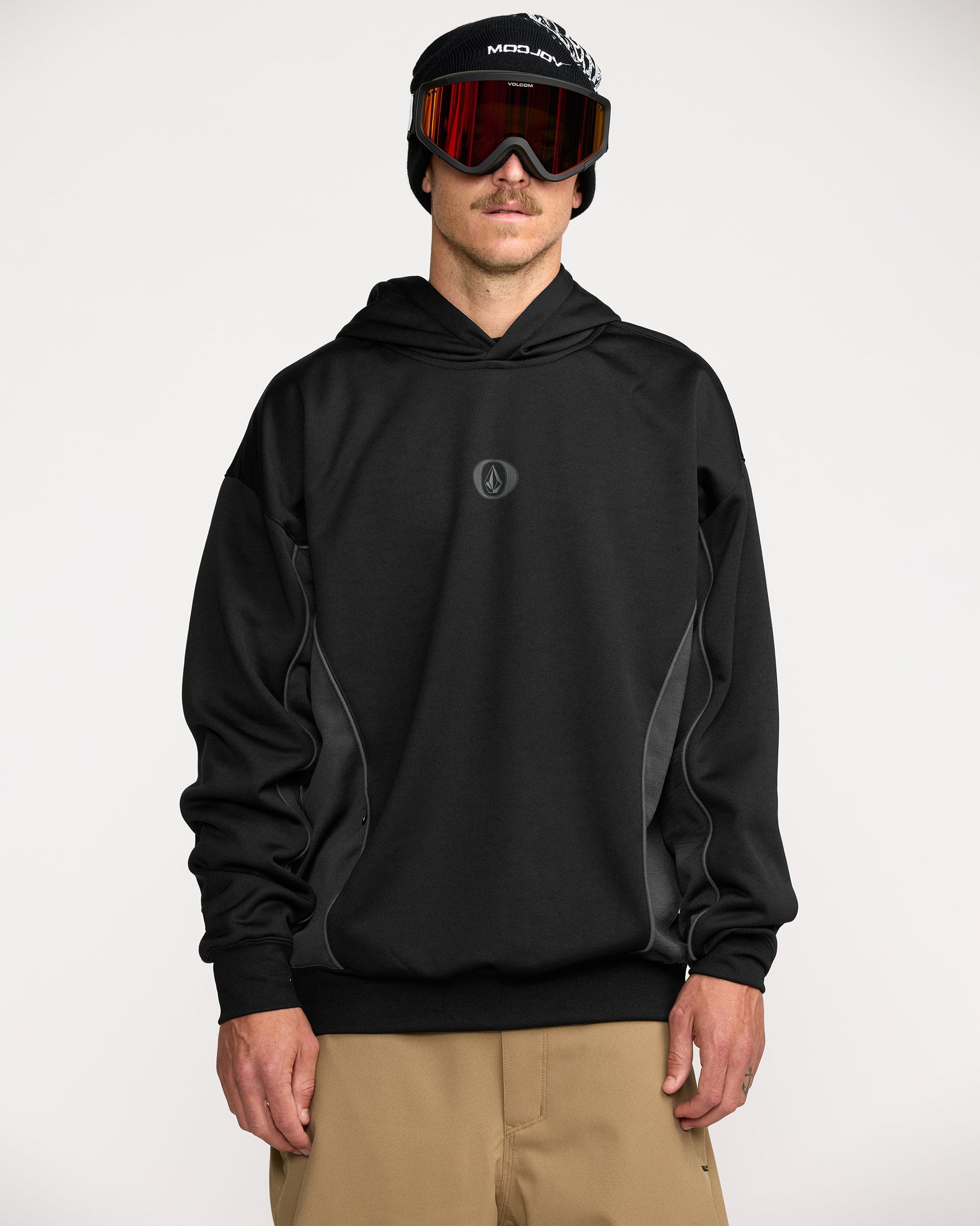 Men's Vital Hydro Pullover-Black-Volcom