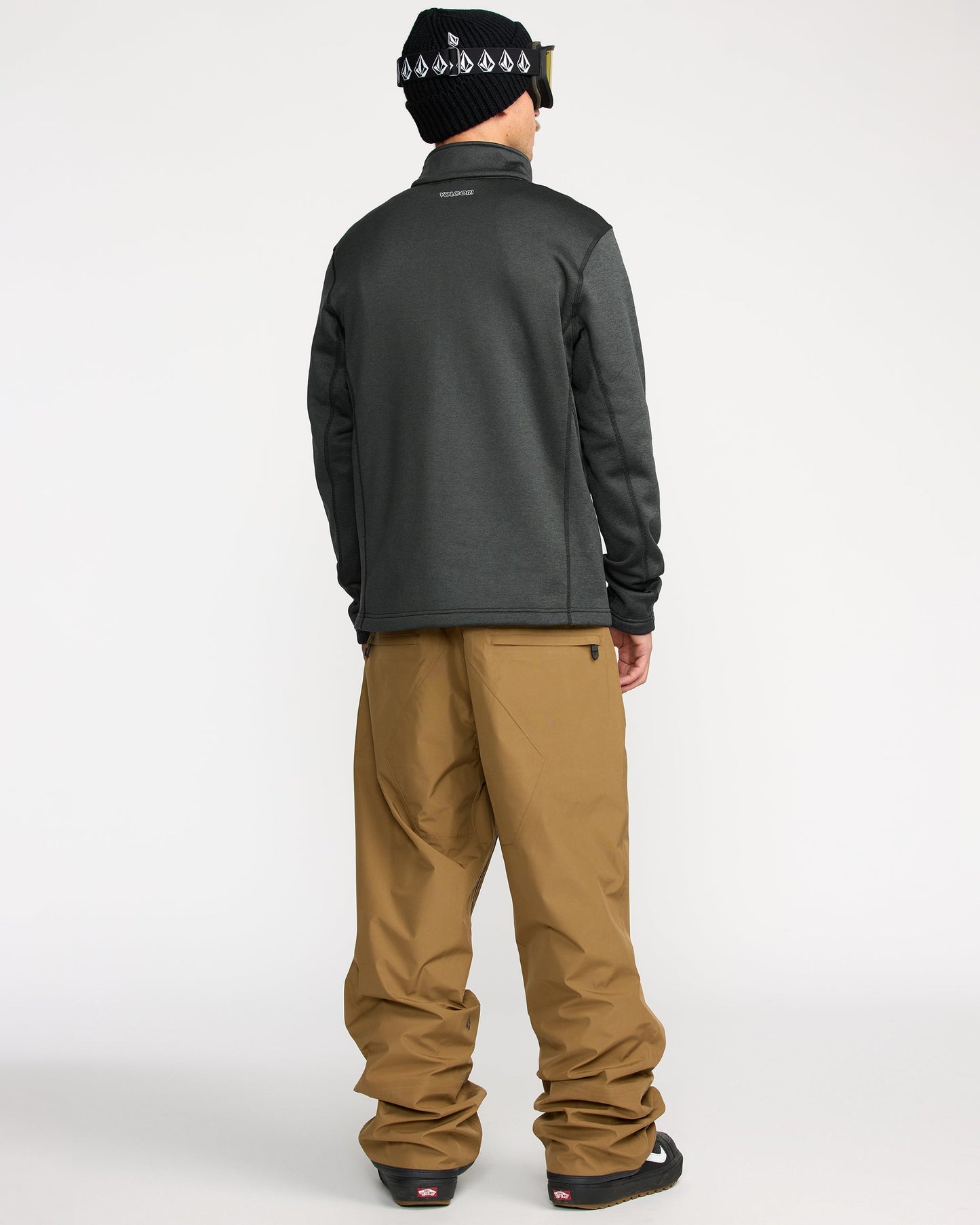 Volcom Men's Snowbound Fleece Full Zip Black