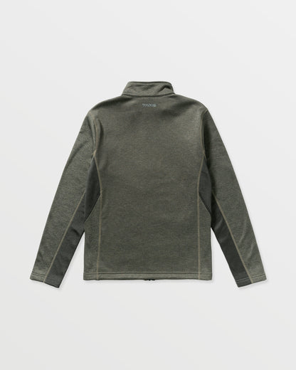 Volcom Men's Snowbound Fleece Full Zip Military