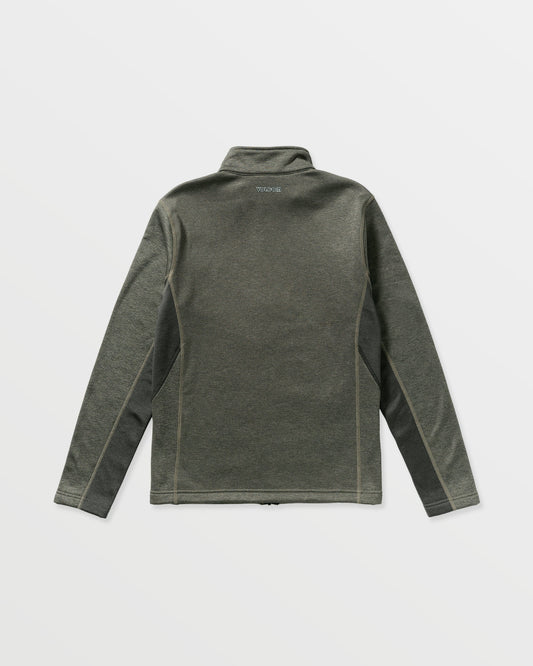 Volcom Men's Snowbound Fleece Full Zip Military