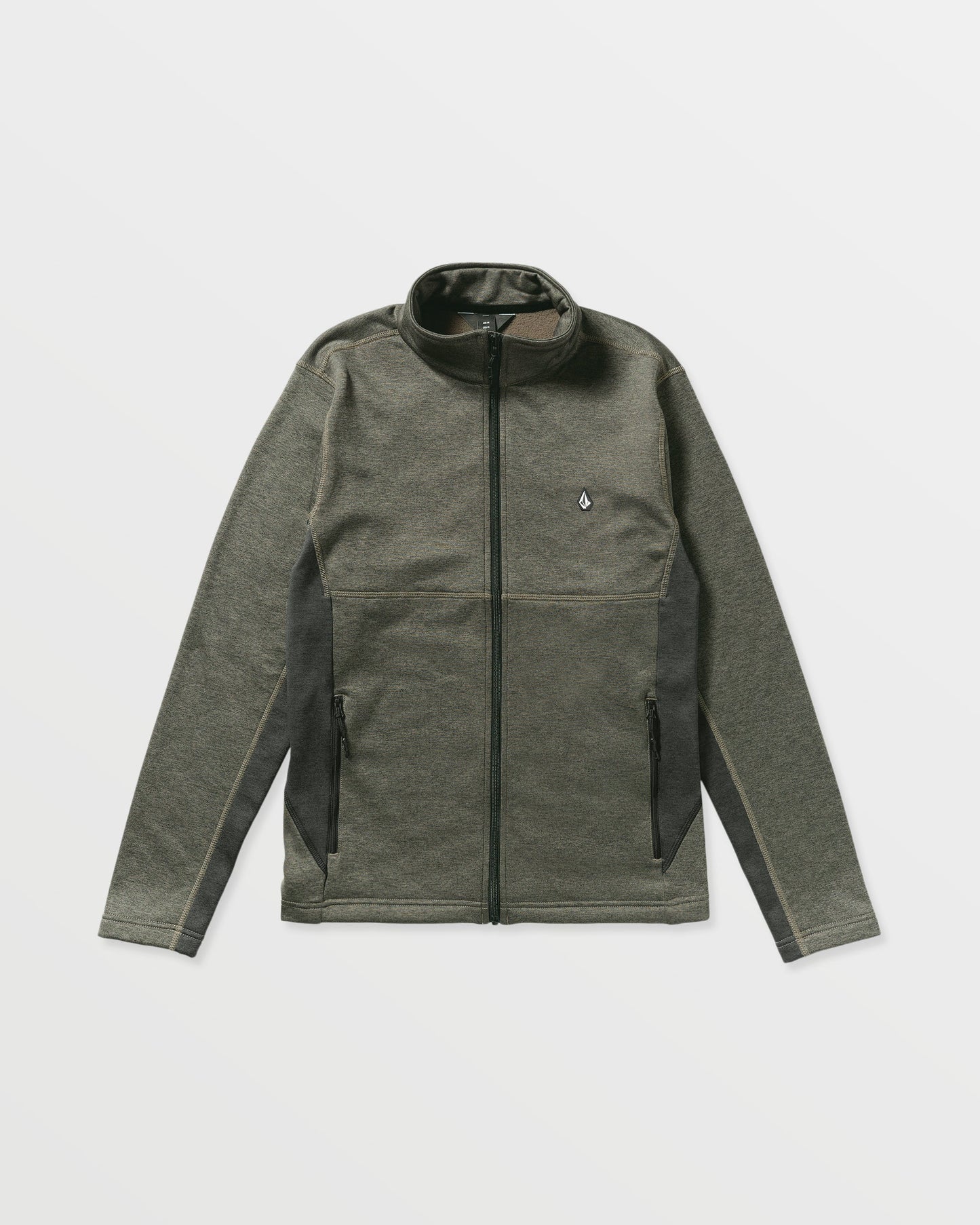 Volcom Men's Snowbound Fleece Full Zip Military