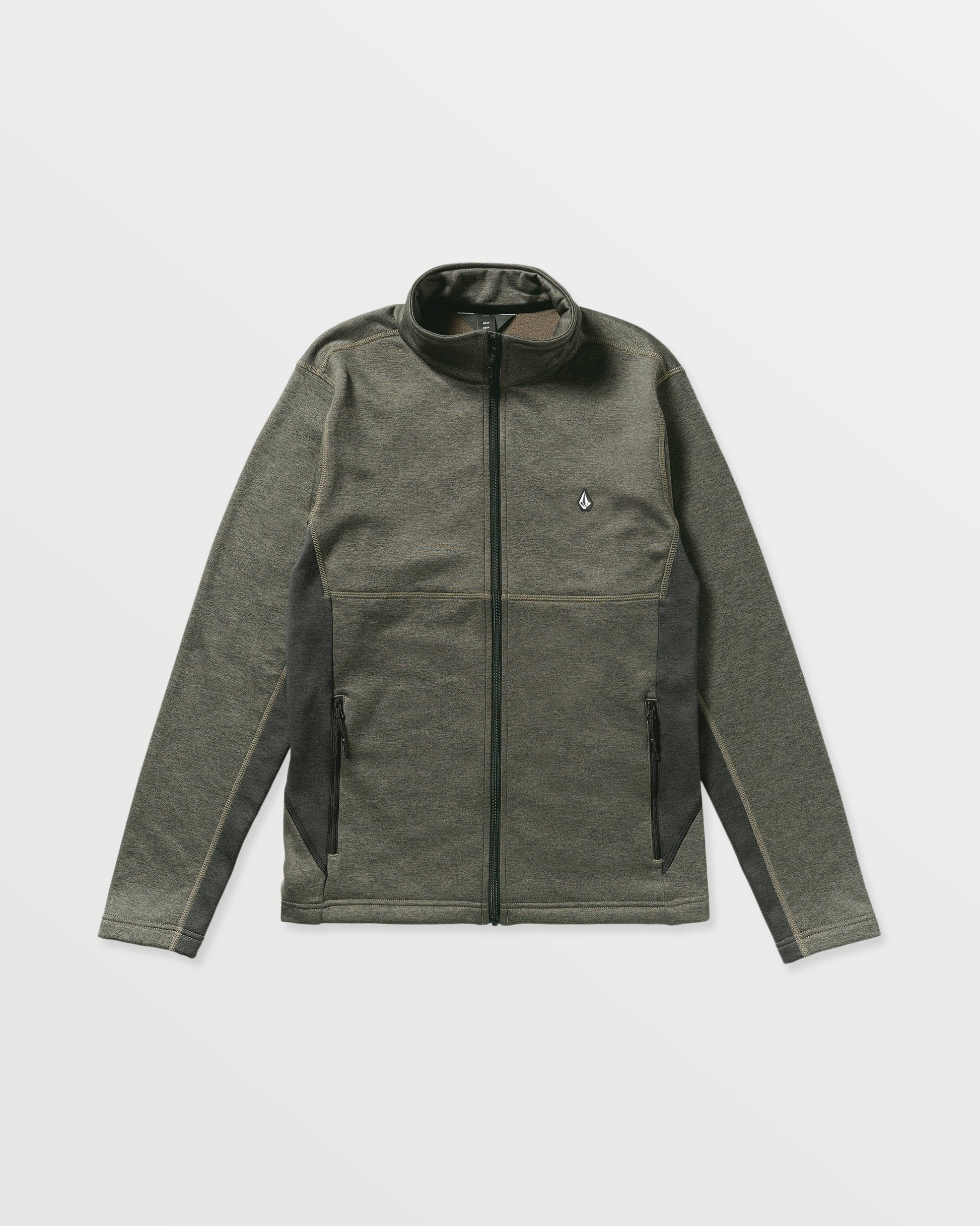 Volcom Men's Snowbound Fleece Full Zip Military