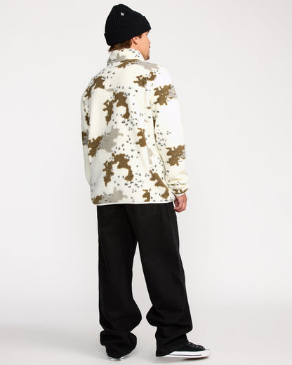 Volcom Men's Nelson Sherpa Full Zip White