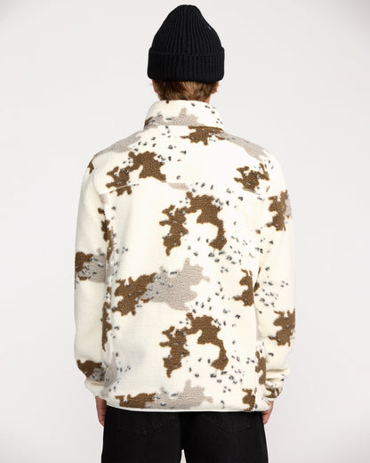 Men's Nelson Sherpa Full Zip-White-Volcom