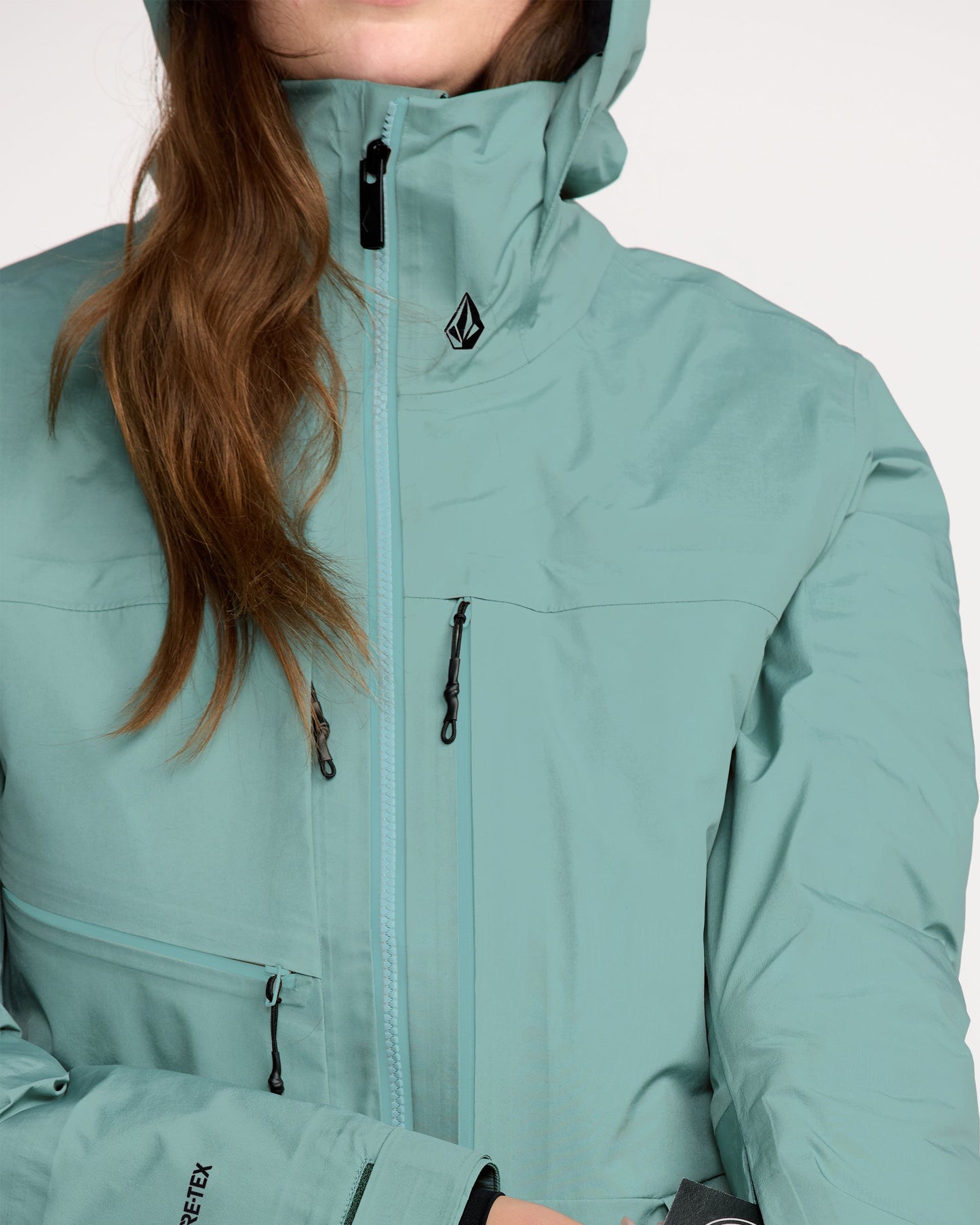 Women's Koa TDS Infared Gore-Tex Jacket-Arctic Blue-Volcom