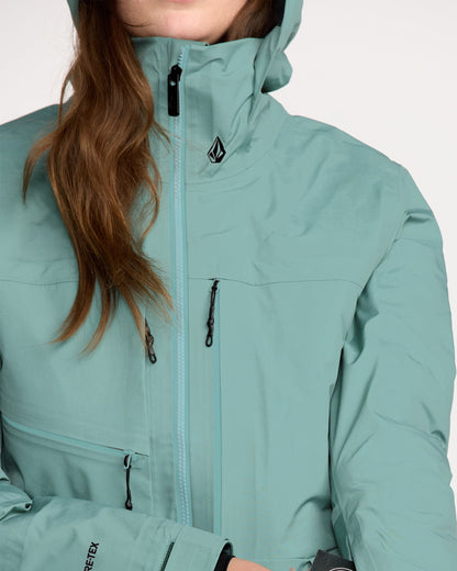 Women's Koa TDS Infared Gore-Tex Jacket-Arctic Blue-Volcom