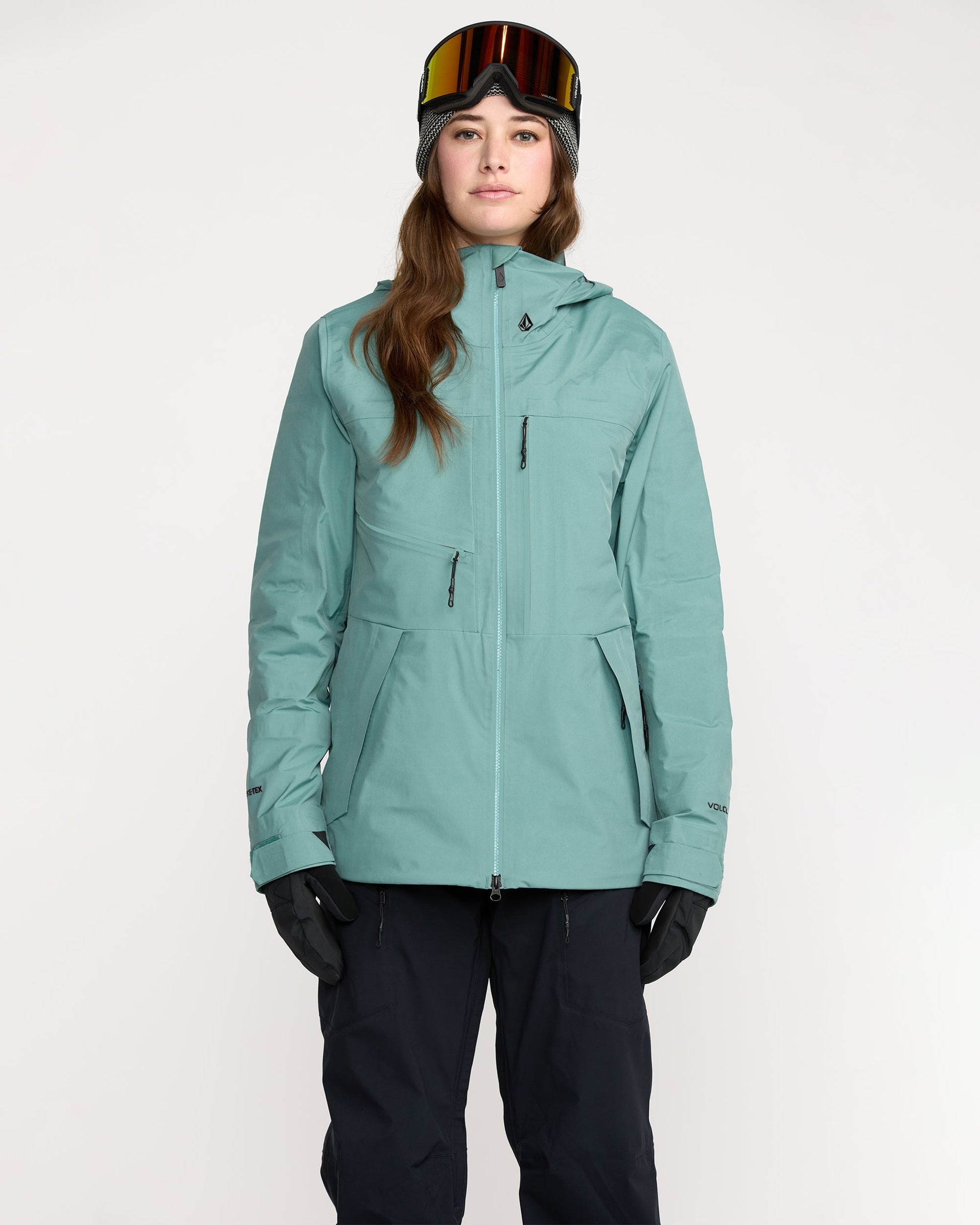 Women's Koa TDS Infared Gore-Tex Jacket-Arctic Blue-Volcom