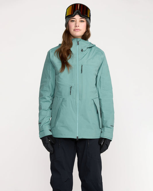 Women's Koa TDS Infared Gore-Tex Jacket-Arctic Blue-Volcom
