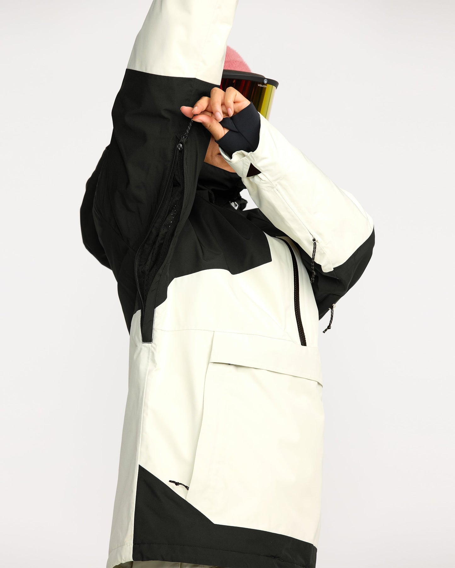 Women's Fern Gore-Tex Pullover Insulated Jacket-Bone-Volcom