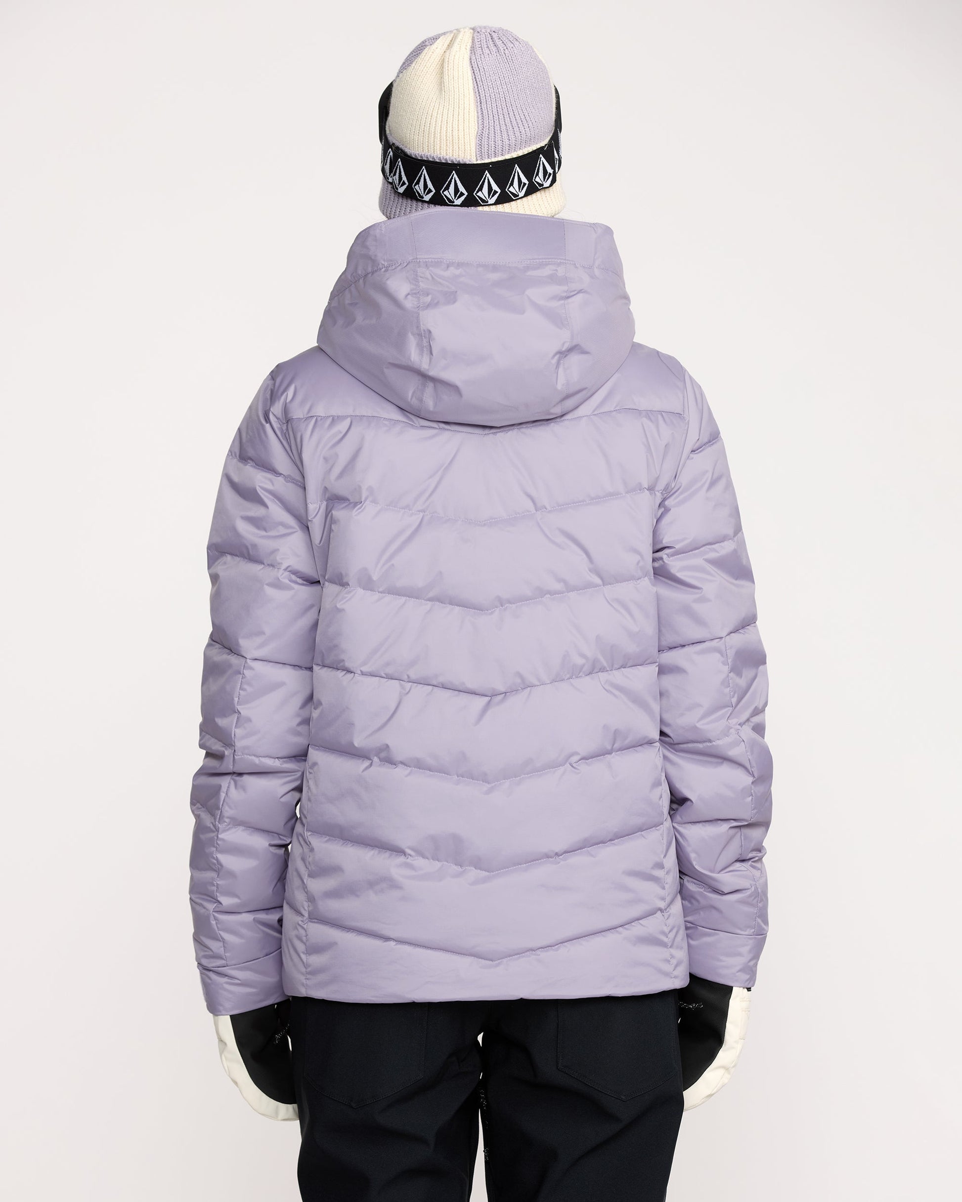 Women's Estes Puff Jacket-Lavender Aura-Volcom