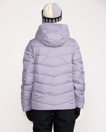 Women's Estes Puff Jacket-Lavender Aura-Volcom