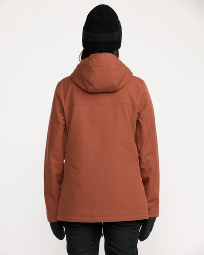 Women's Stoney Shadow Insulated Jacket-Henna-Volcom