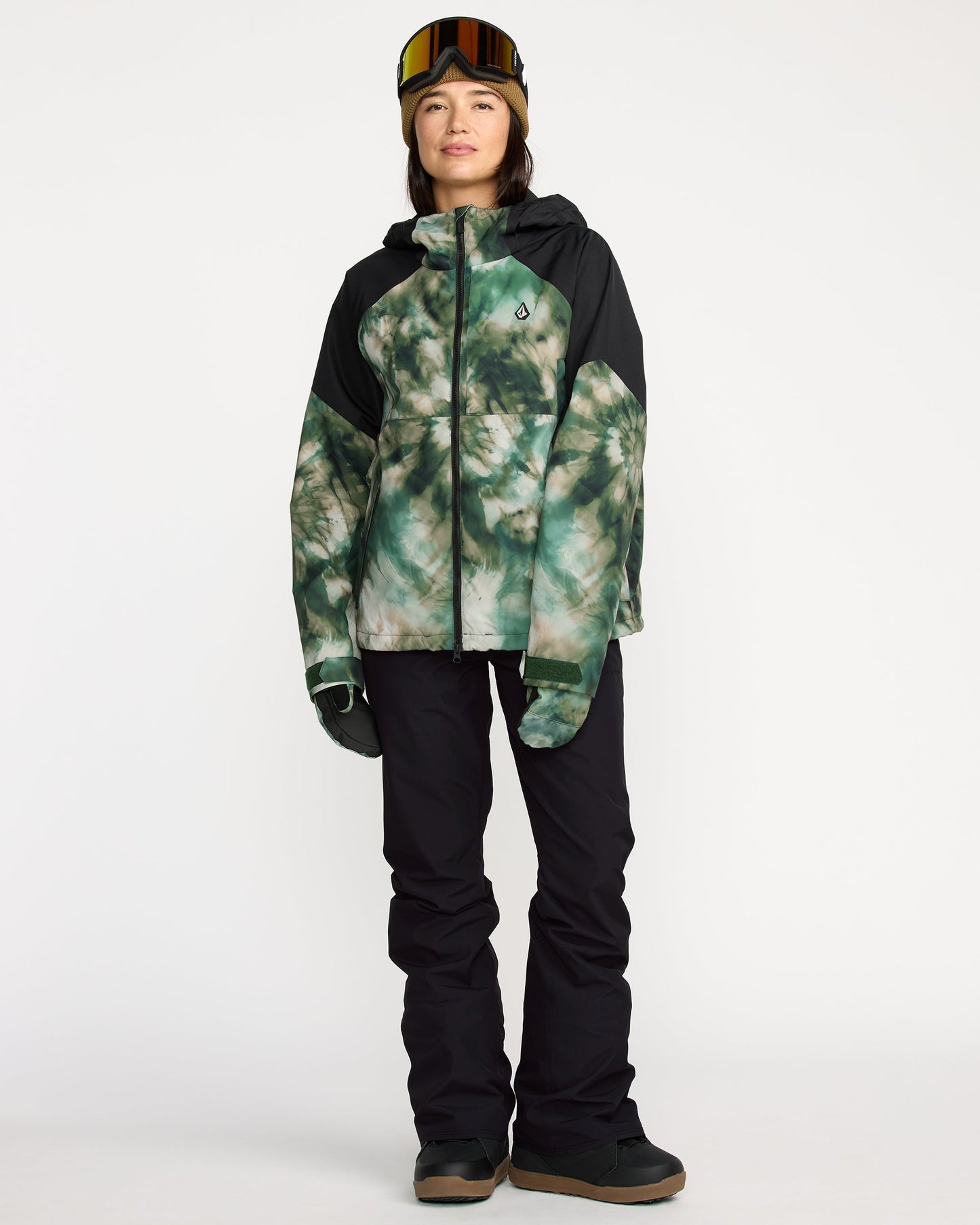 Women's Agate Insulated Jacket-Shamrock Heather-Volcom