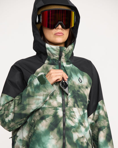 Women's Agate Insulated Jacket-Shamrock Heather-Volcom