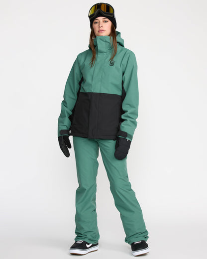 Women's Bolt Insulated Jacket-Spruce Green-Volcom