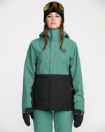 Women's Bolt Insulated Jacket-Spruce Green-Volcom