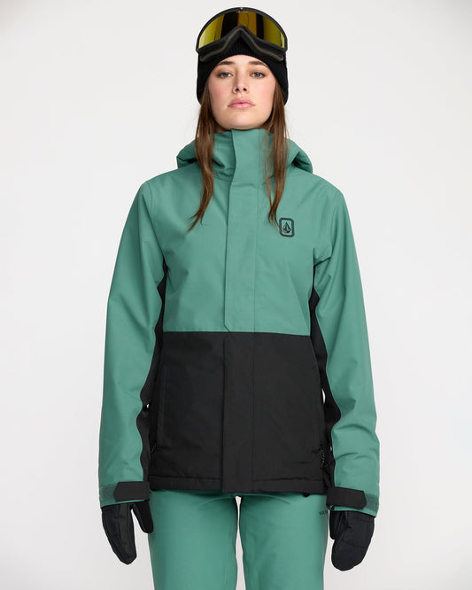 Women's Bolt Insulated Jacket-Spruce Green-Volcom