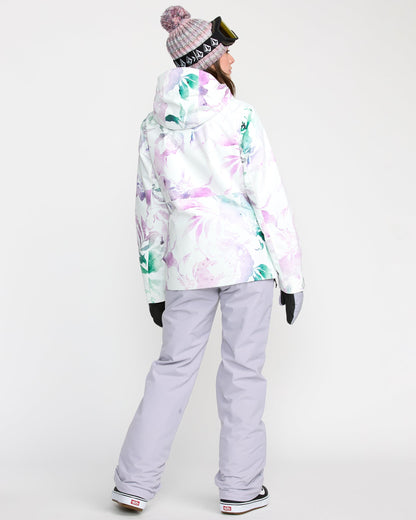 Women's Bolt Insulated Jacket-White-Volcom