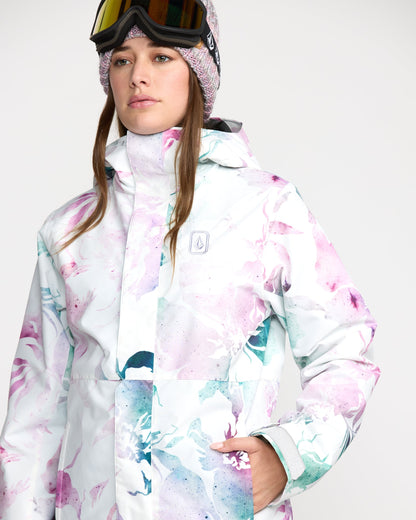 Women's Bolt Insulated Jacket-White-Volcom