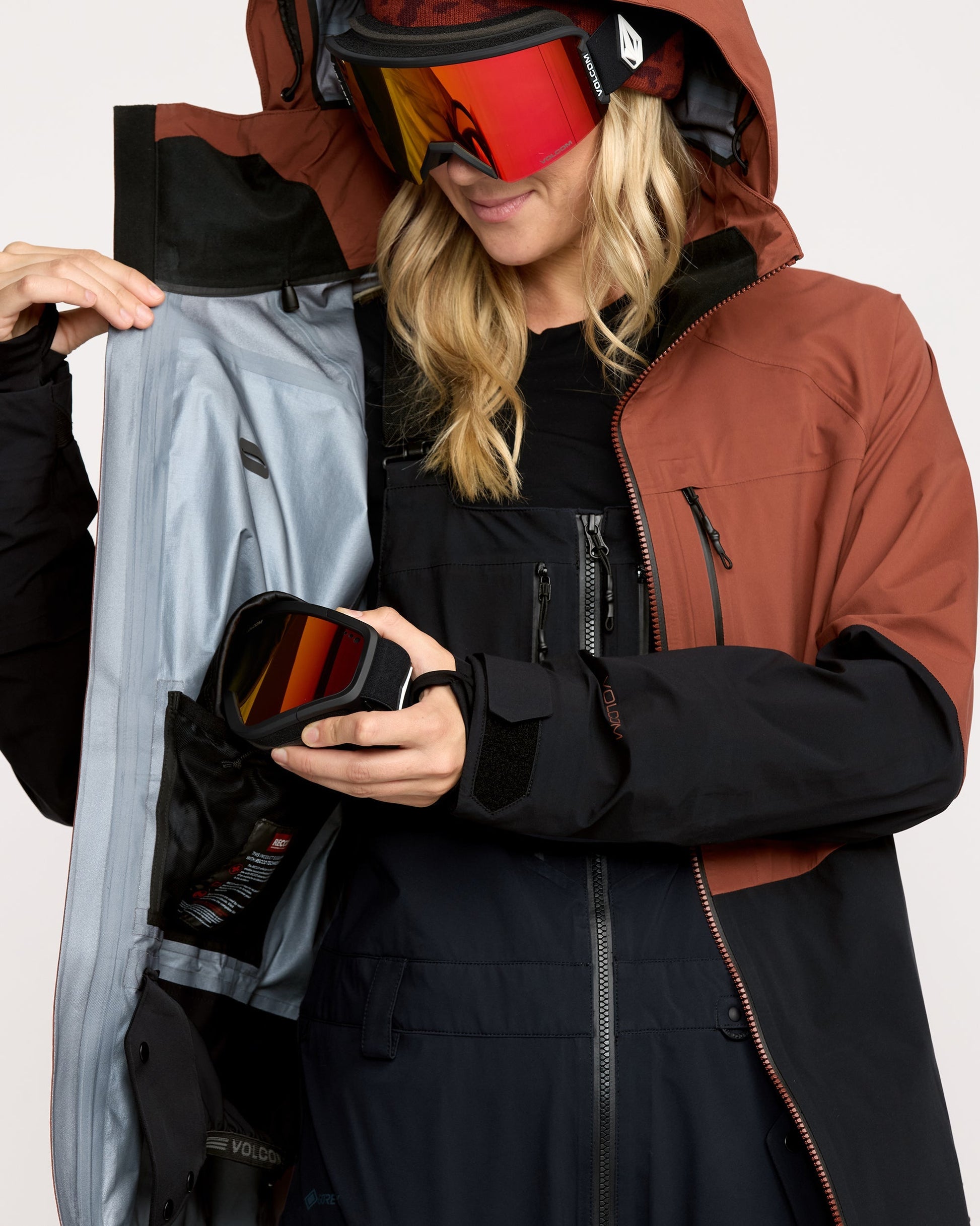 Women's Vs 3L Stretch Gore-Tex Jacket-Henna-Volcom