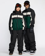 DLM Jacket-Black Green-Volcom