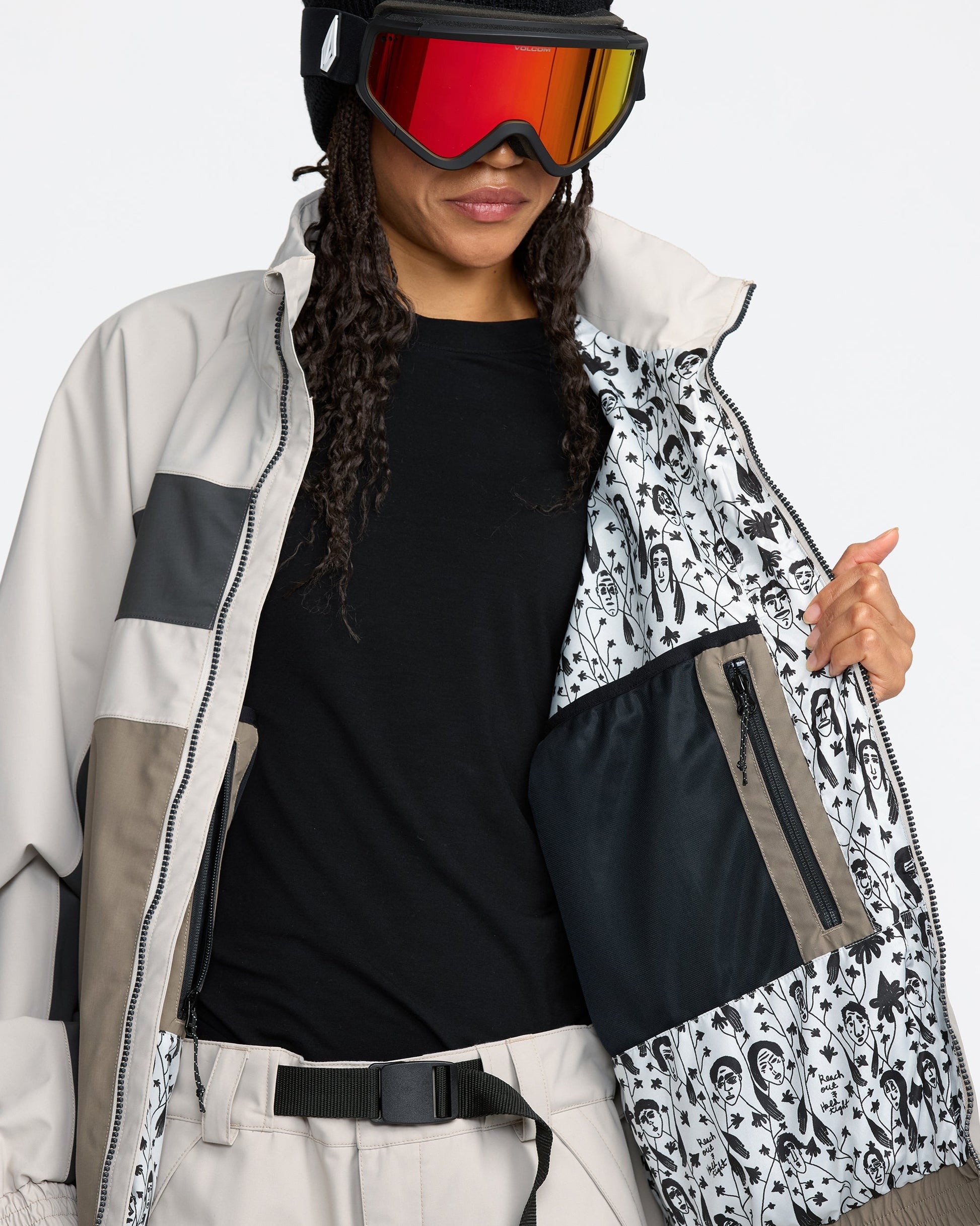 DLM Jacket-Stone-Volcom