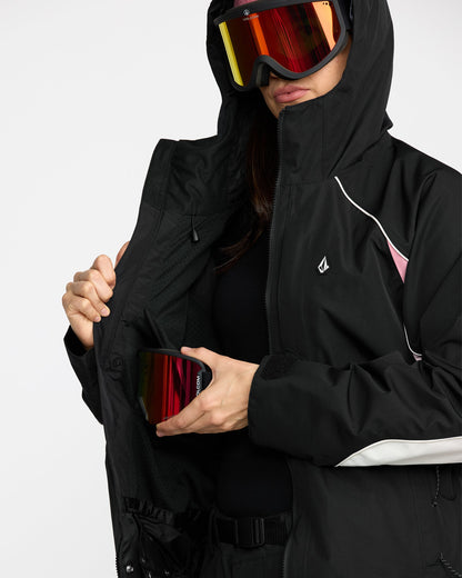 Women's Stone Smokeshow 20K Jacket-Black-Volcom
