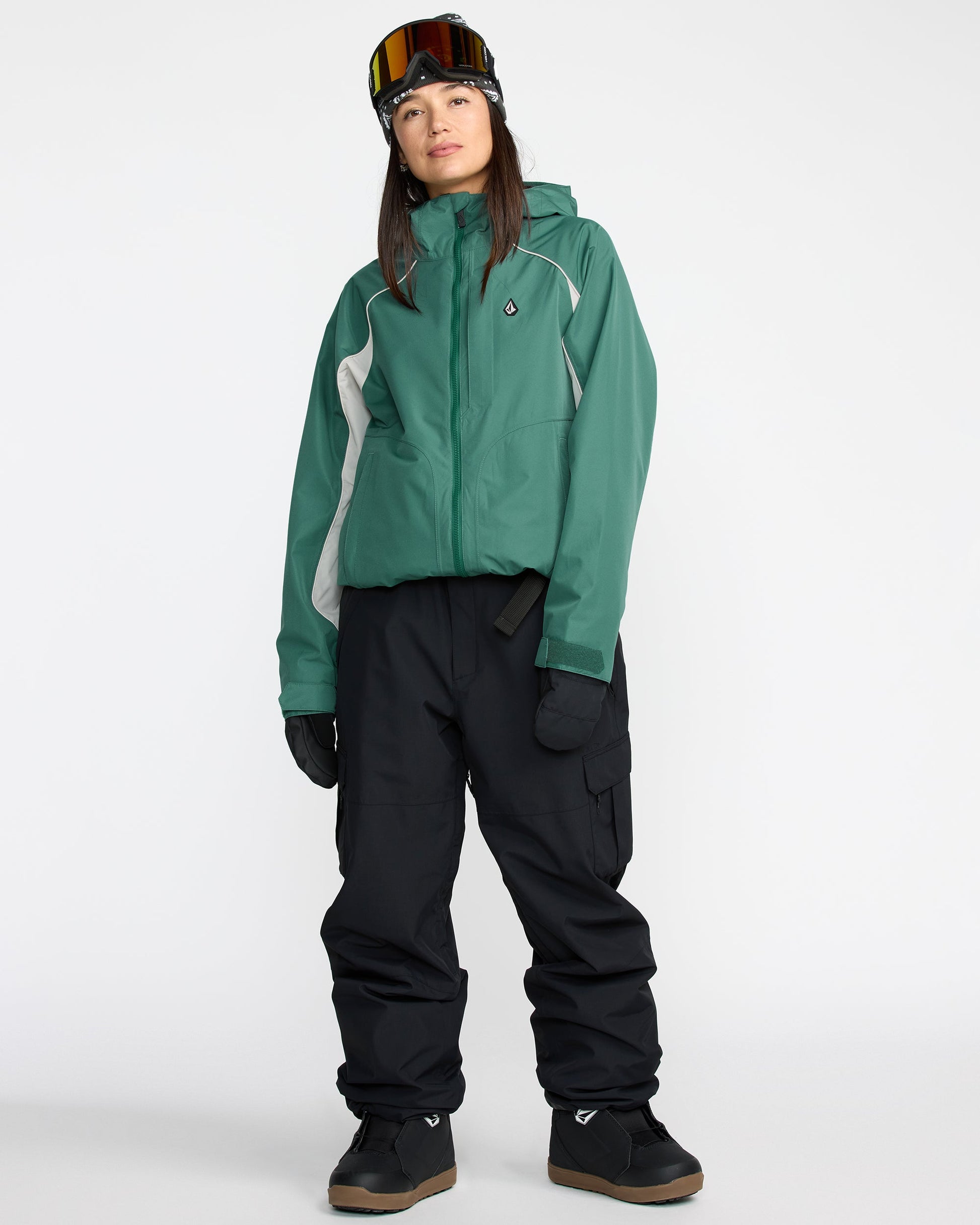 Volcom Women's Stone Smokeshow 20K Jacket Spruce Green