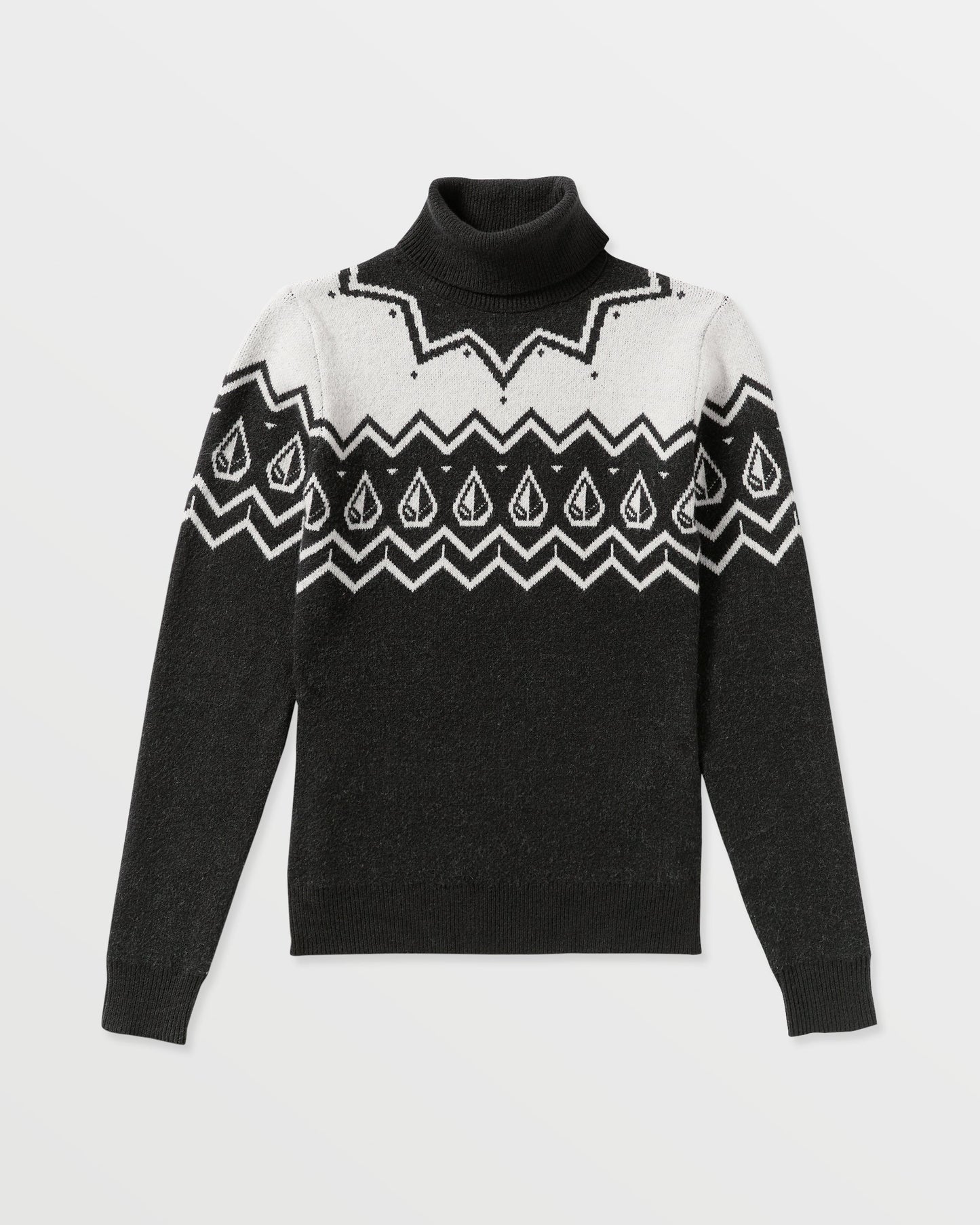 Women's Fireside Sweater-Black-Volcom