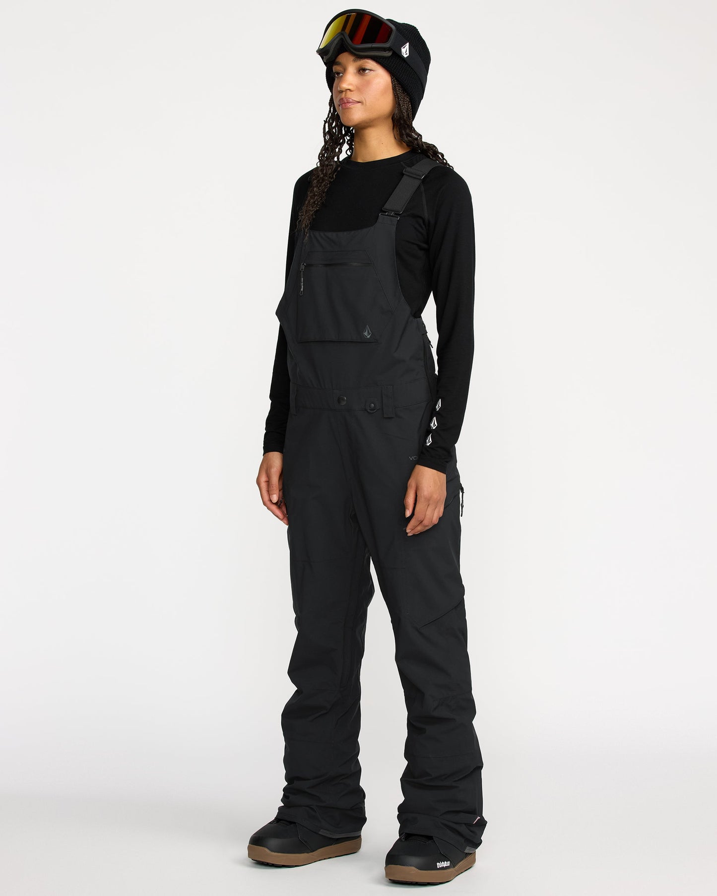 Women's Ash Stretch Gore Bib Overall