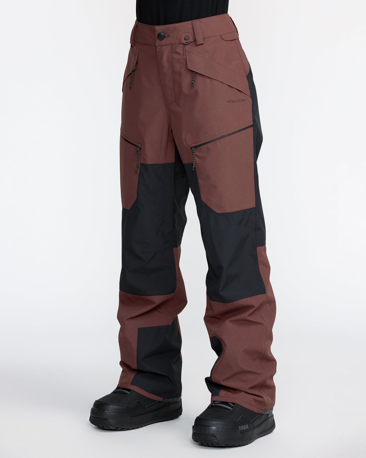 Women's Stone Mica 20K Pants-Oxblood-Volcom