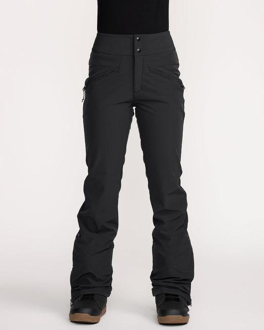 Women's Battle Stretch Hr Pants-Black-Volcom