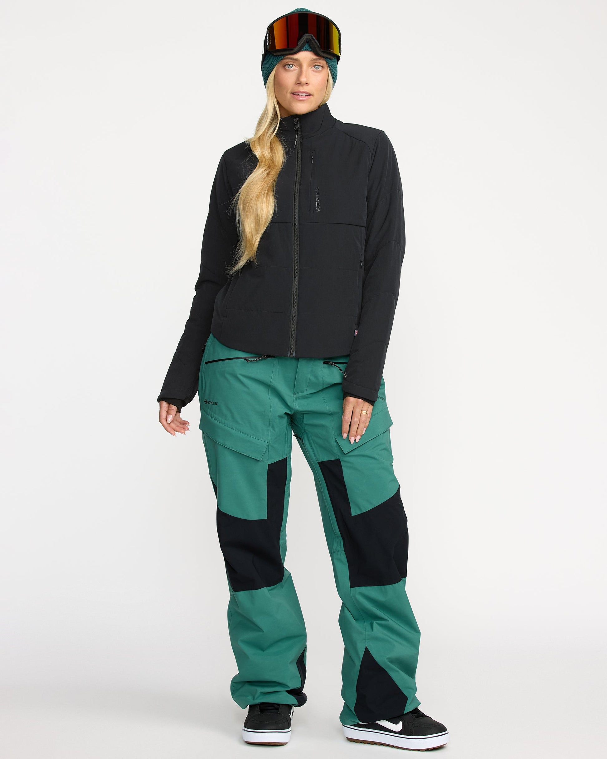 Volcom Women's Evergreen Full Zip Jacket Black