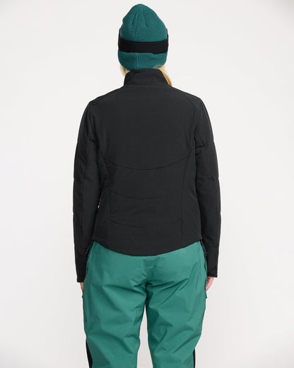 Women's Evergreen Full Zip Jacket-Black-Volcom