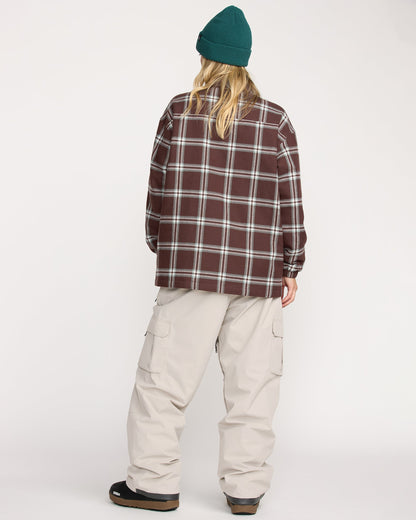 Volcom Women's Ins Riding Flannel Jacket