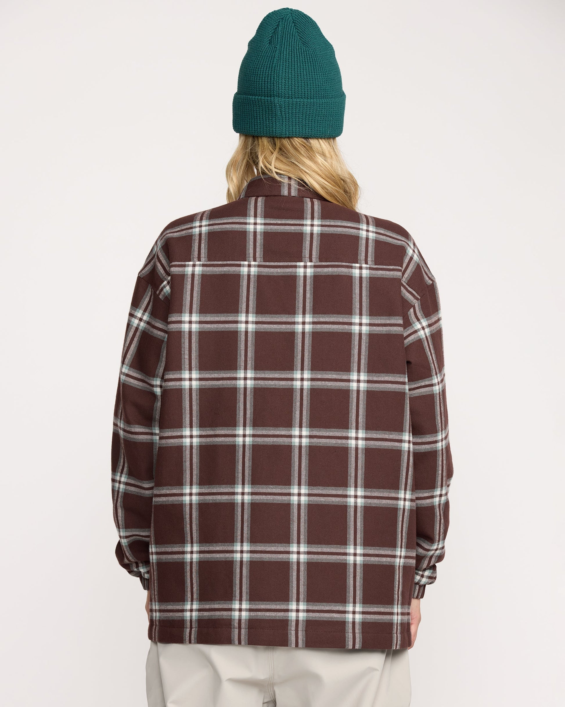 Women's Ins Riding Flannel Jacket